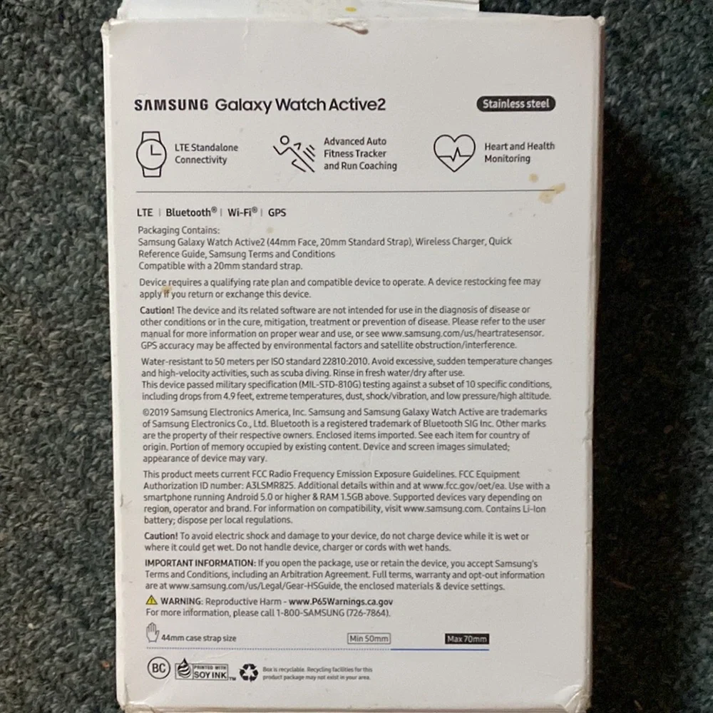 Samsung Galaxy Active 2 Watch 44mm LTE